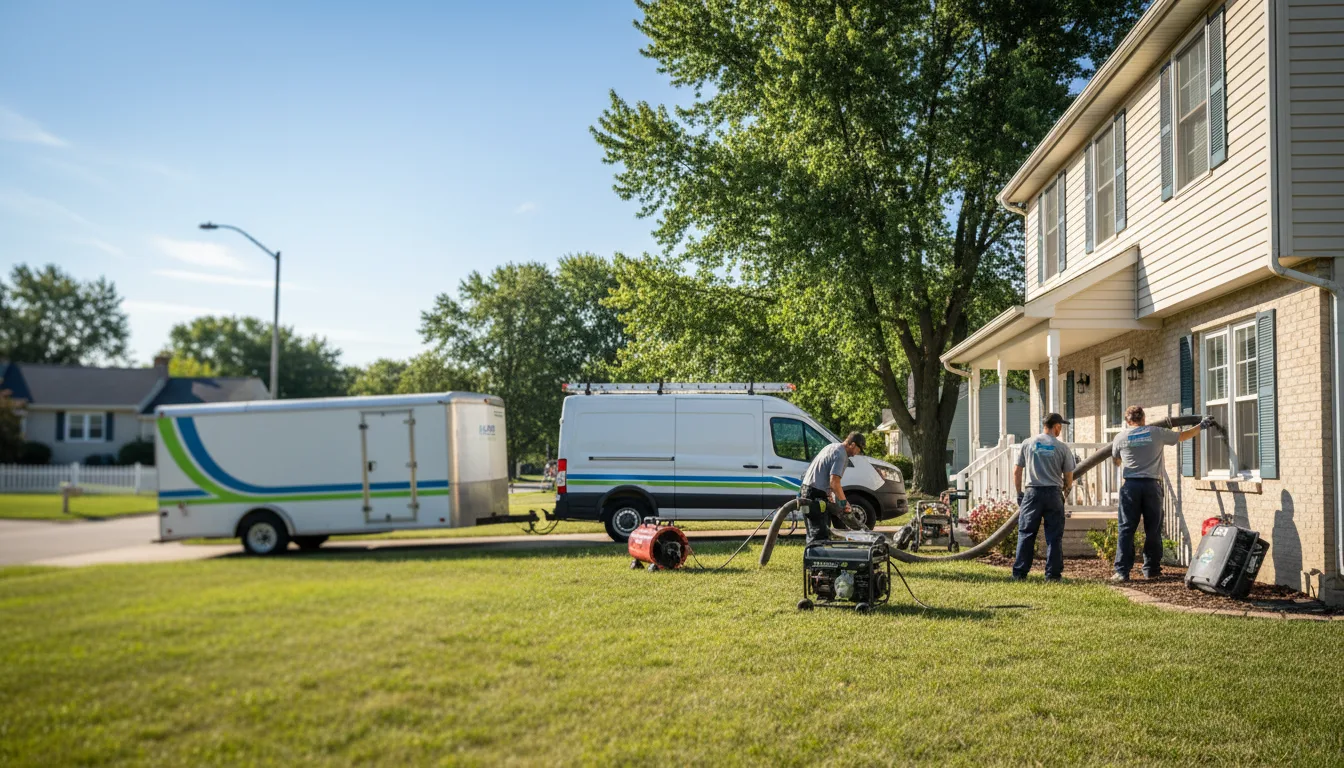 Flooded Basement Restoration And Cleanup With Repair in Little America, WY near me